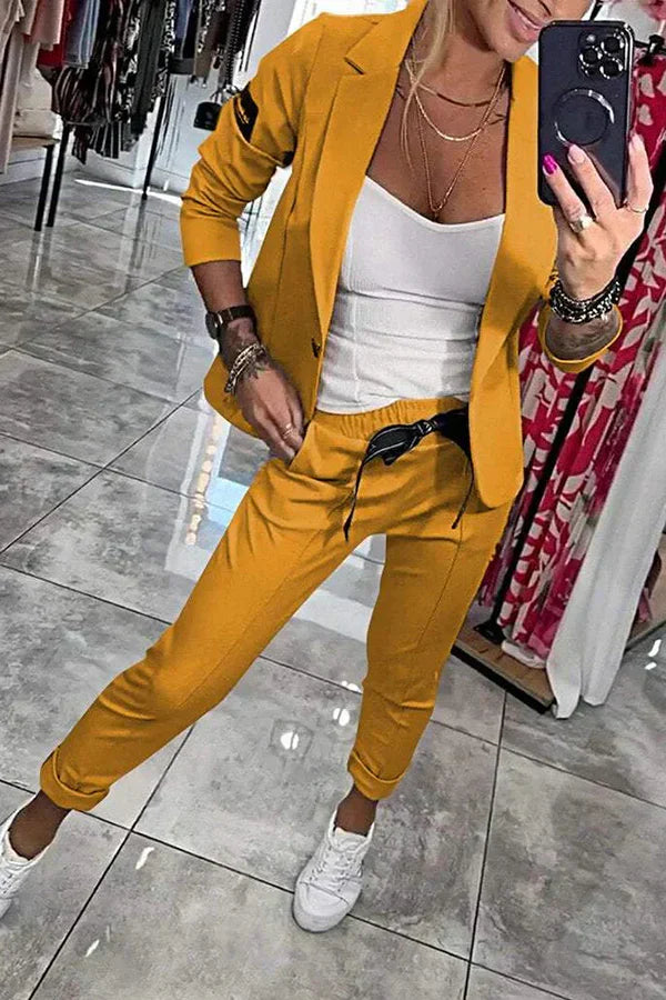 Friederike™ | Zweiteiliges Set mit Blazer und Joggern