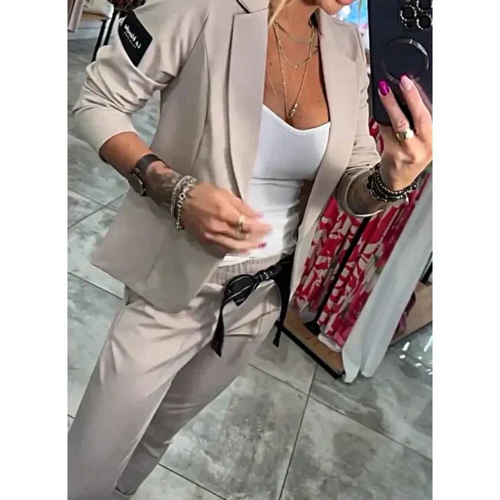 Friederike™ | Zweiteiliges Set mit Blazer und Joggern