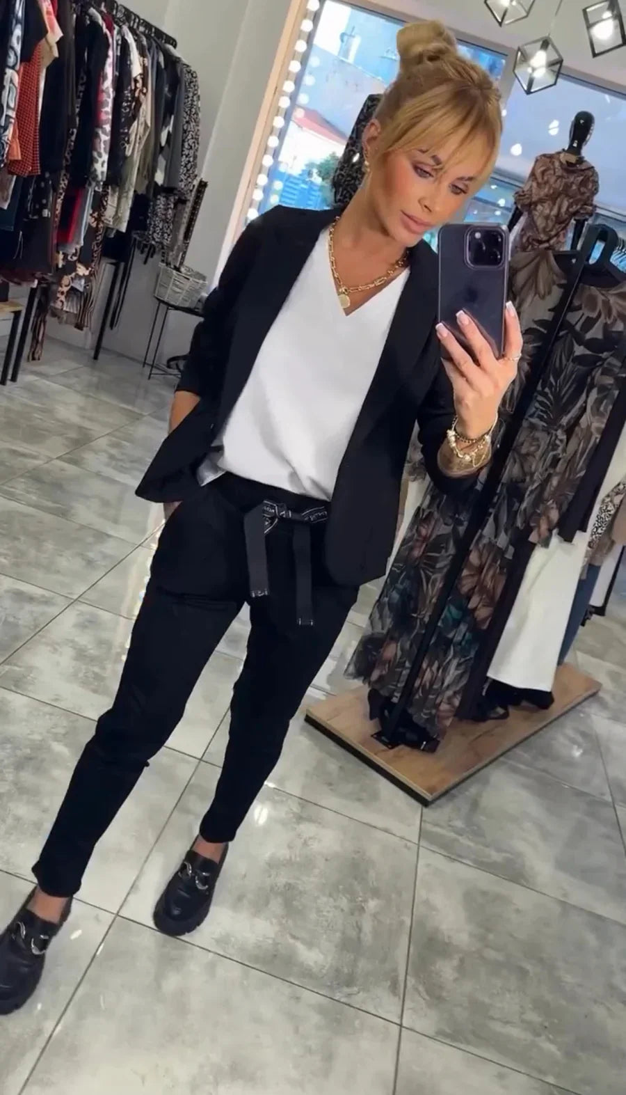 Friederike™ | Zweiteiliges Set mit Blazer und Joggern