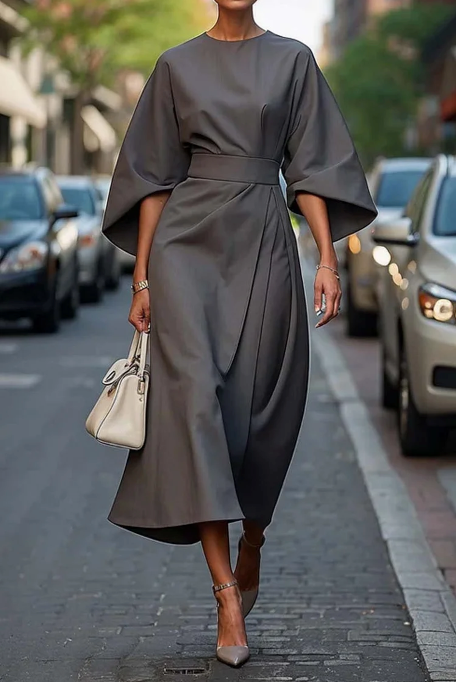 Keira™ | Kleid mit Weiten Ärmeln
