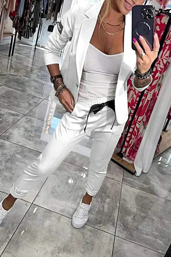 Friederike™ | Zweiteiliges Set mit Blazer und Joggern