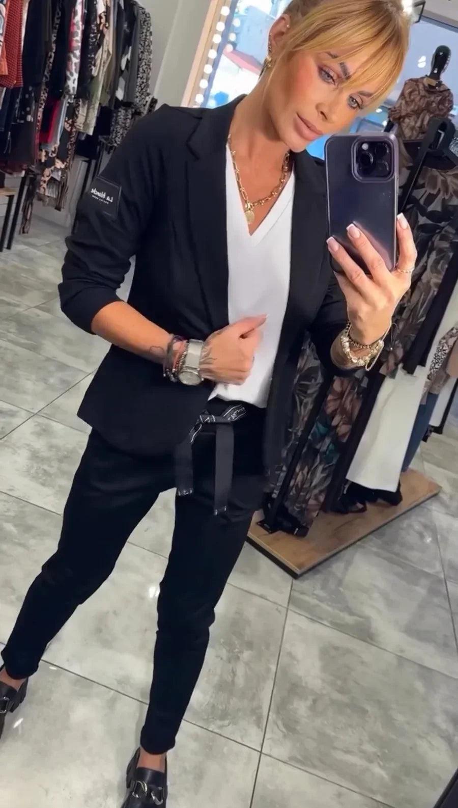 Friederike™ | Zweiteiliges Set mit Blazer und Joggern