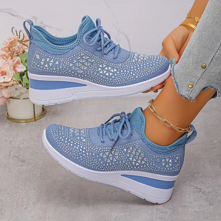 Marianne™ | Orthopädische Sneakers mit funkelnden Details