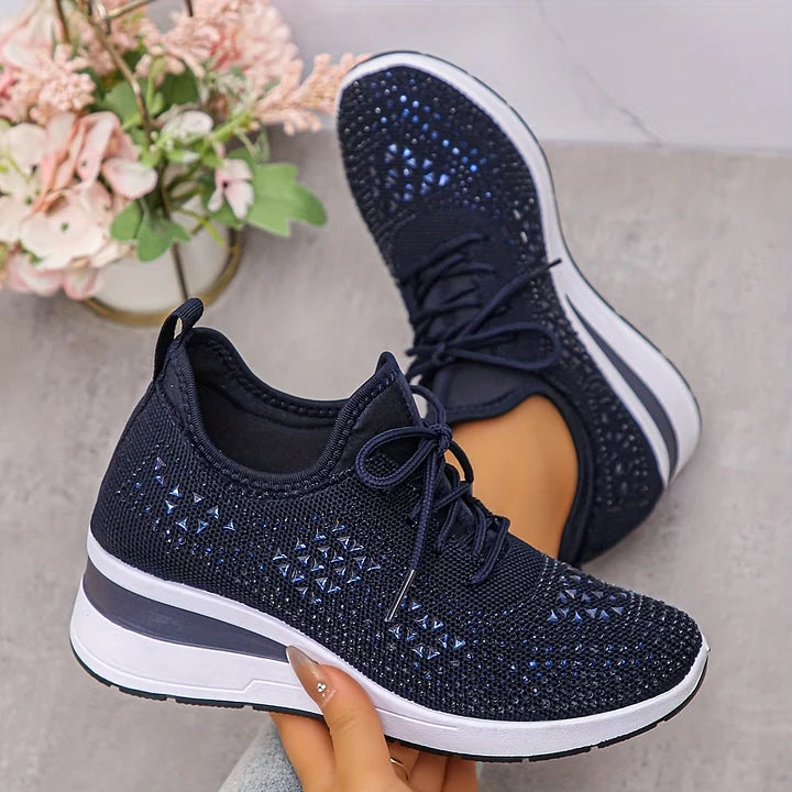 Marianne™ | Orthopädische Sneakers mit funkelnden Details
