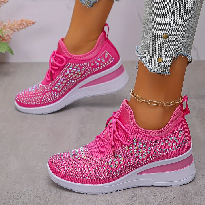 Marianne™ | Orthopädische Sneakers mit funkelnden Details