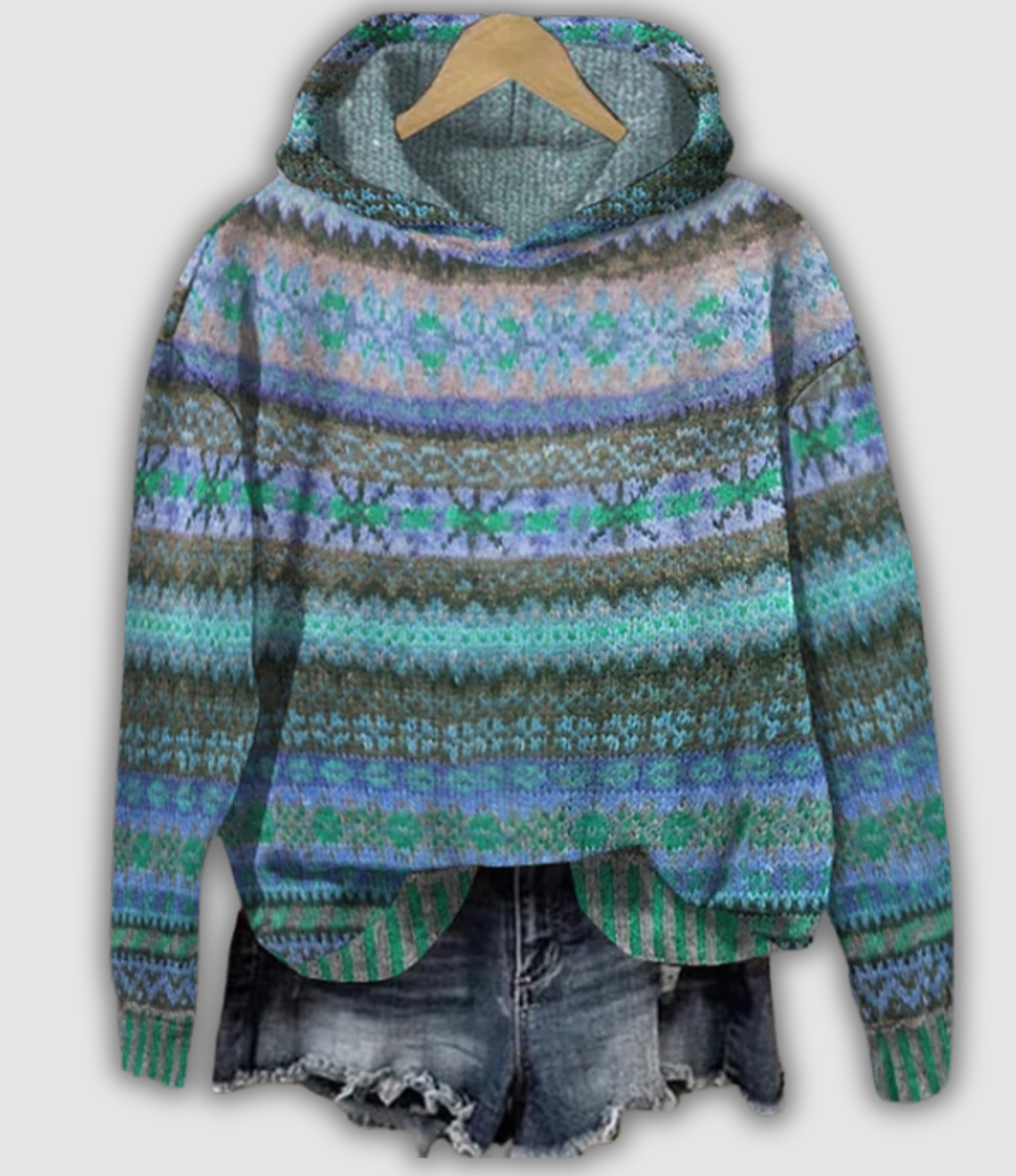 Selin™ | Gemütlicher Ethno Pullover