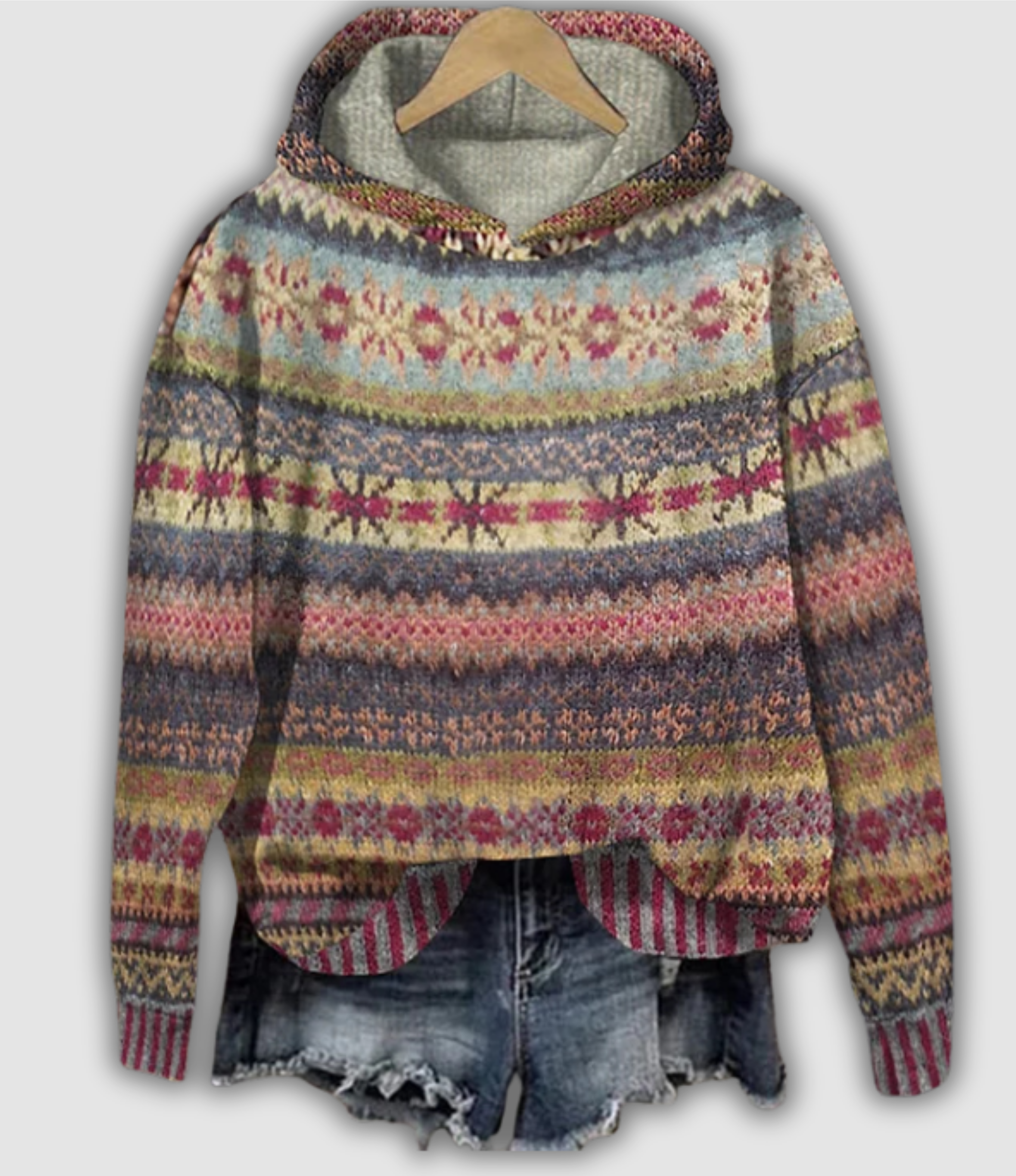 Selin™ | Gemütlicher Ethno Pullover