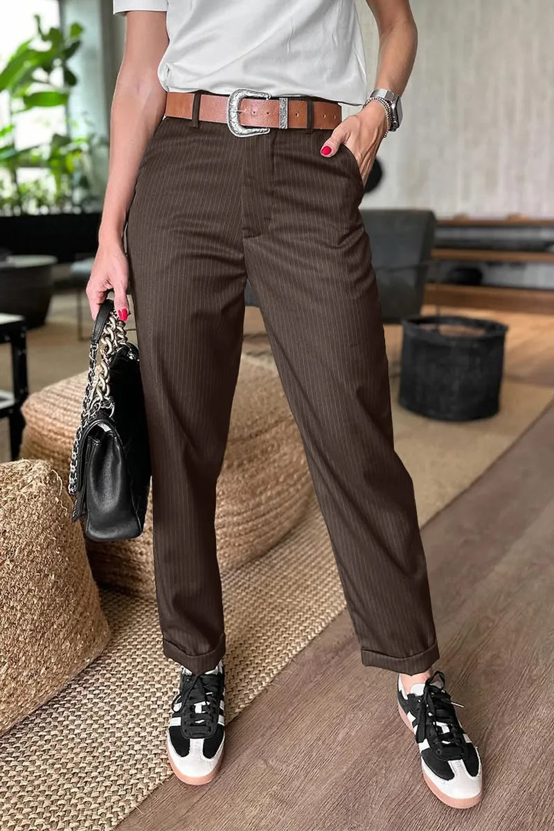 Mathilda™ | Elegante Anzughose mit Streifen
