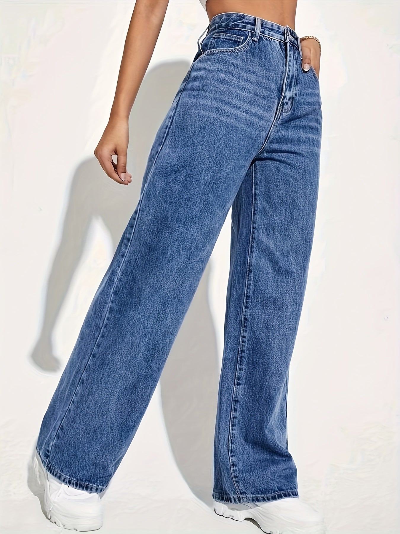Isolde™ | High-Waist Wide-Leg Jeans