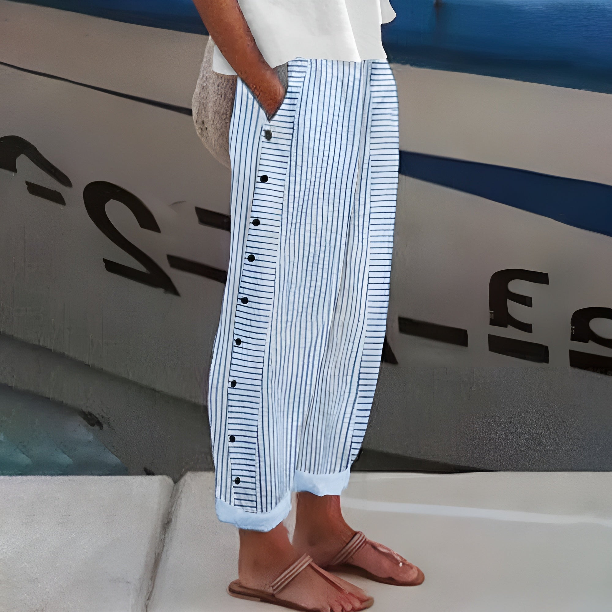 Dagny™ | Leichte Leinenhose