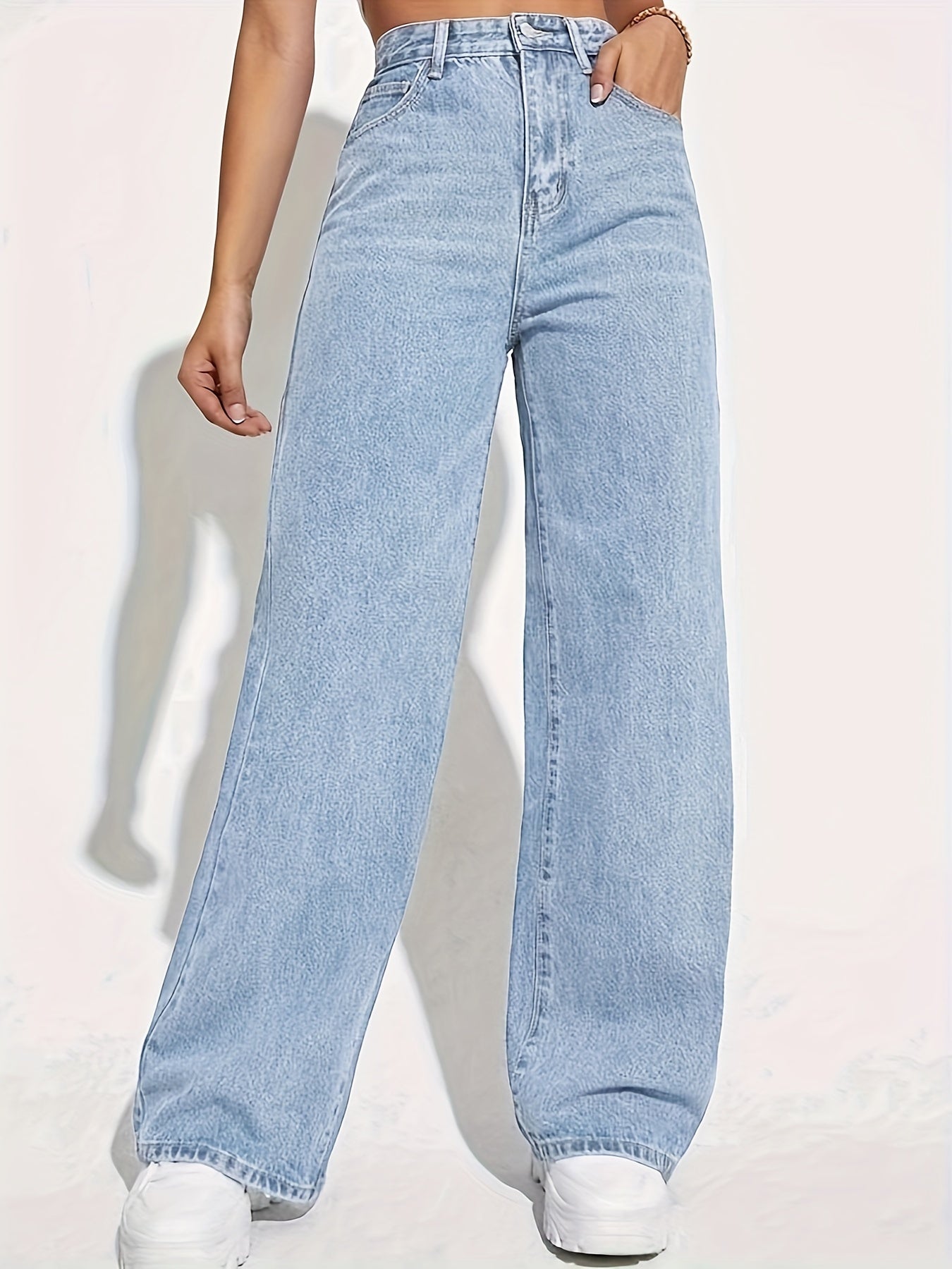 Isolde™ | High-Waist Wide-Leg Jeans