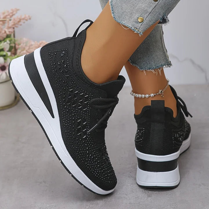 Marianne™ | Orthopädische Sneakers mit funkelnden Details