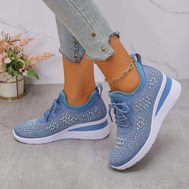 Marianne™ | Orthopädische Sneakers mit funkelnden Details