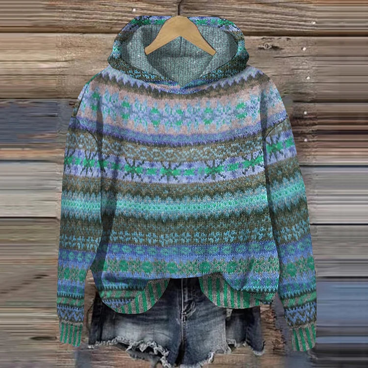 Liora™ | Gemütlicher Ethno-Pullover