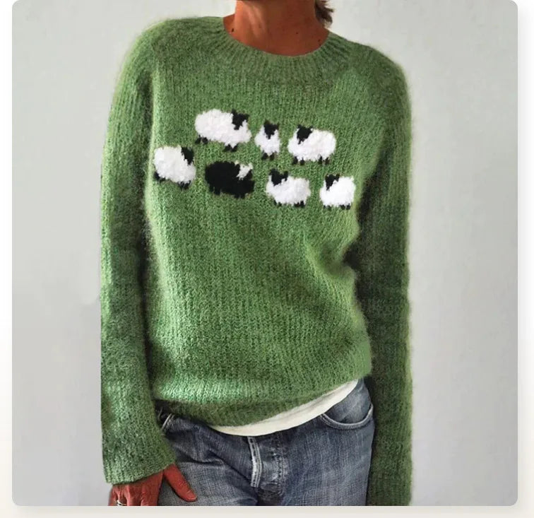 Lilou™ | Kuscheliger Schafpullover