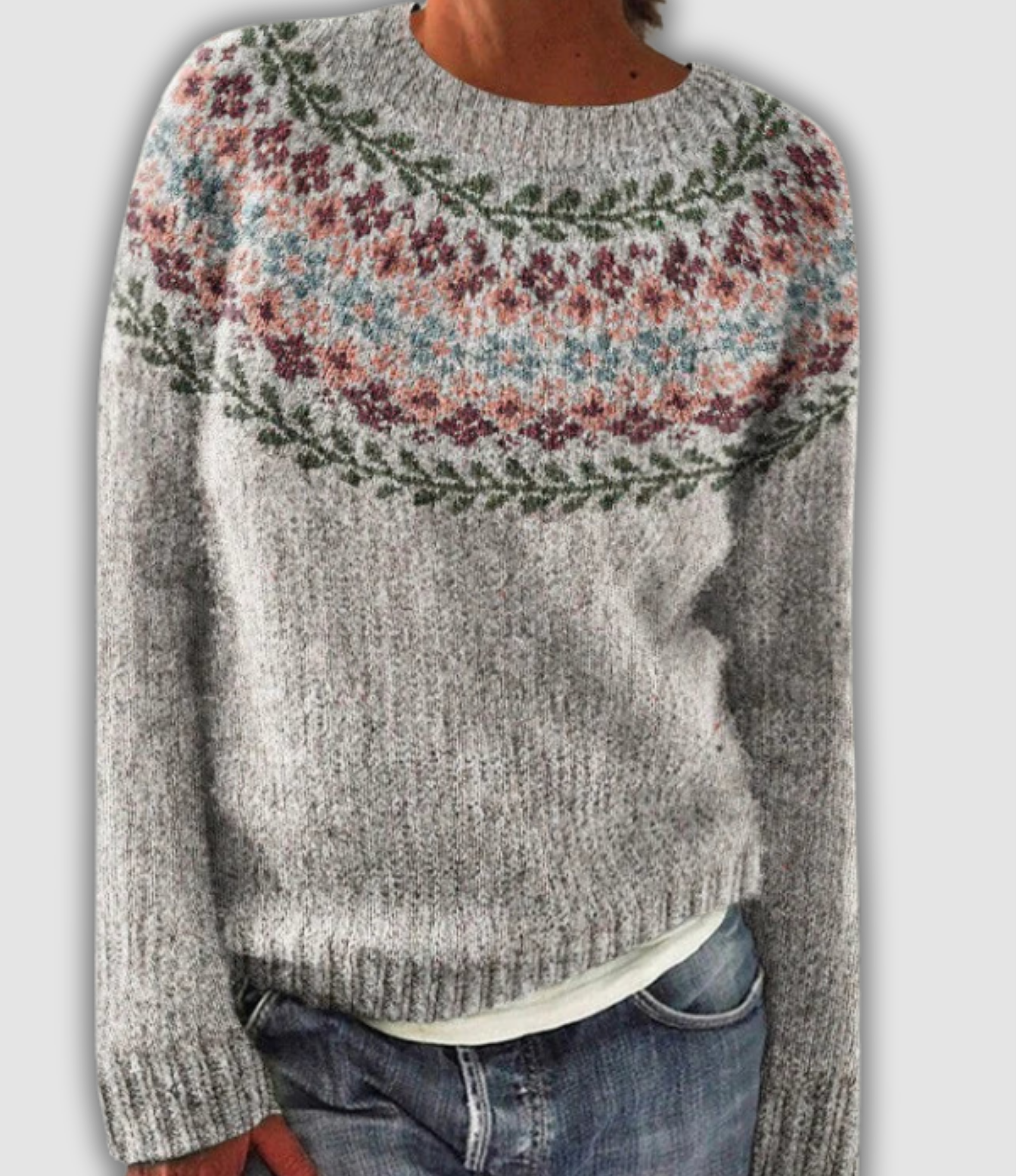 Kaia™ | Gemütlicher Retro Pullover