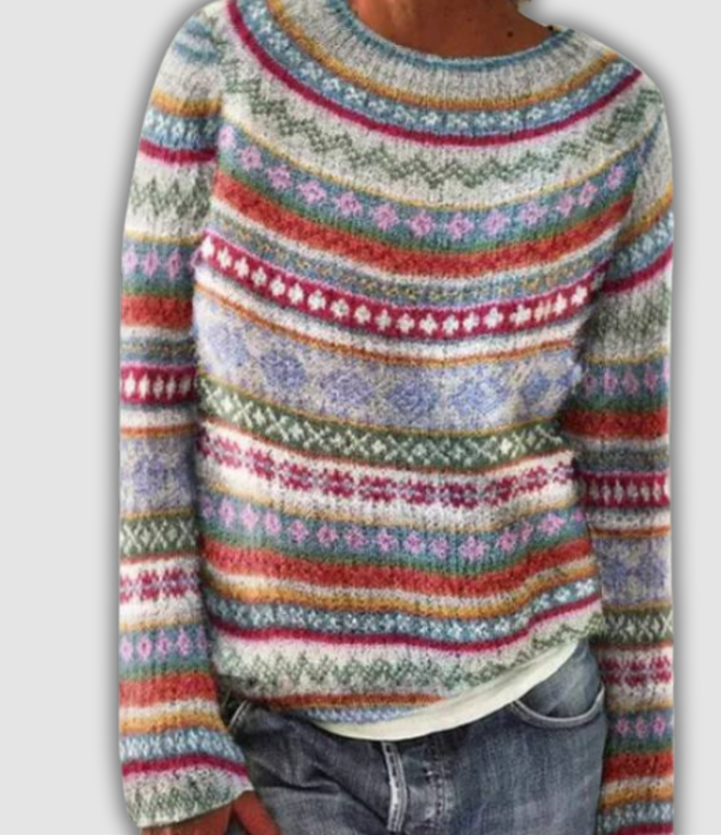 Salome™ | Stilvoller Retro-Pullover