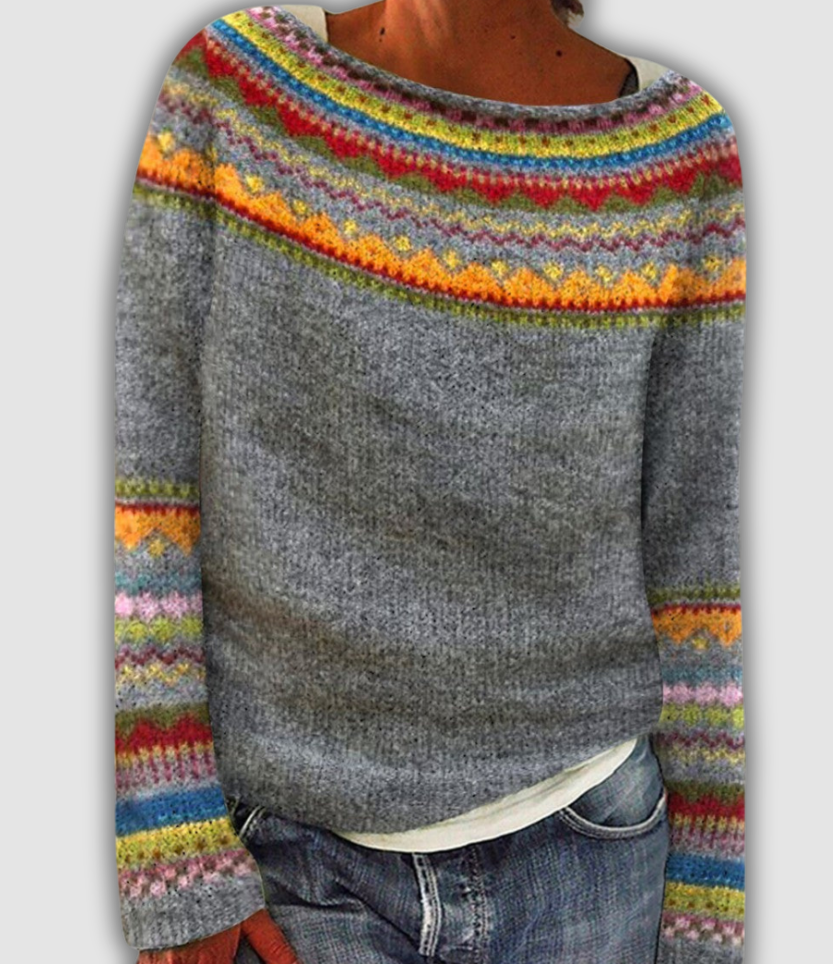 Leevke™ | Bequemer Retro-Pullover