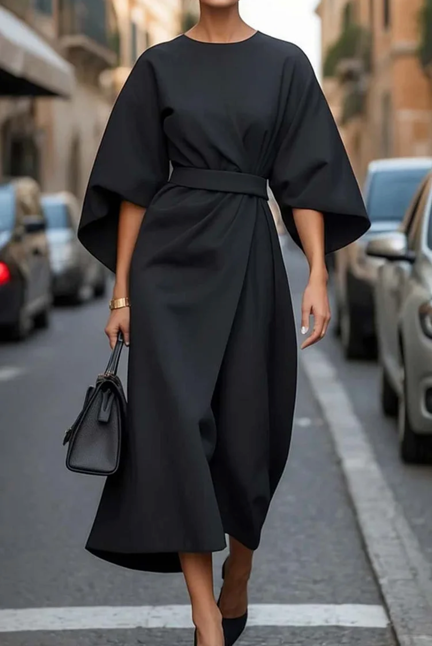 Keira™ | Kleid mit Weiten Ärmeln