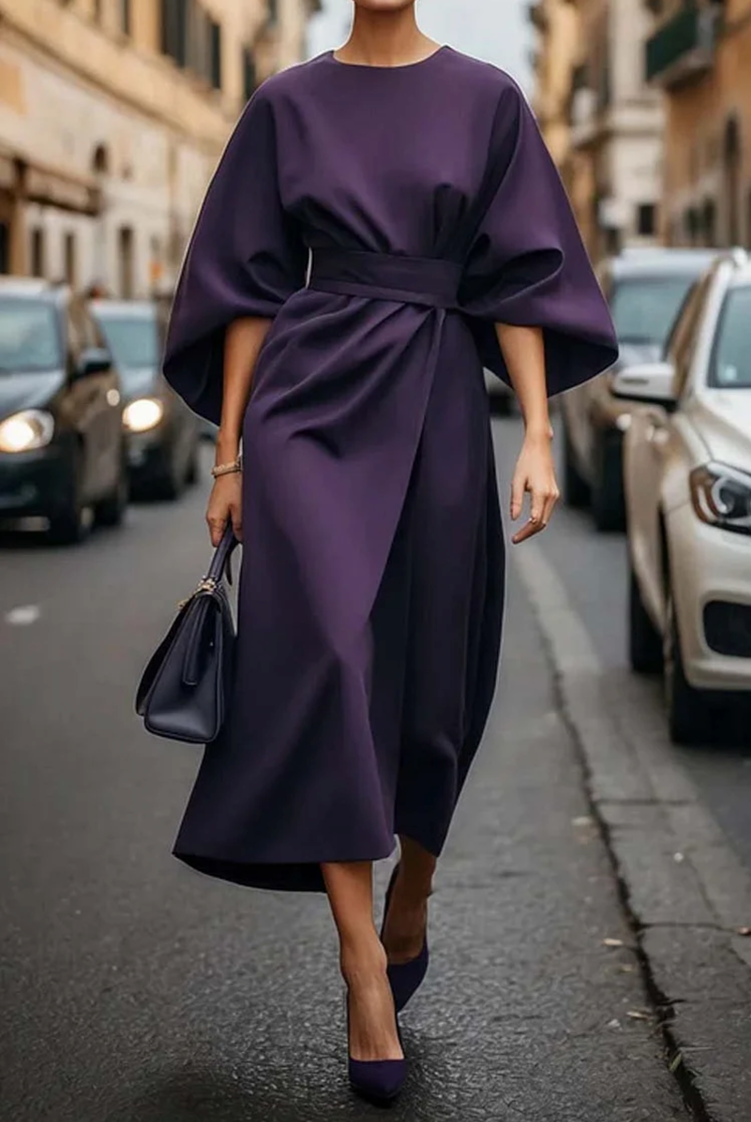 Keira™ | Kleid mit Weiten Ärmeln