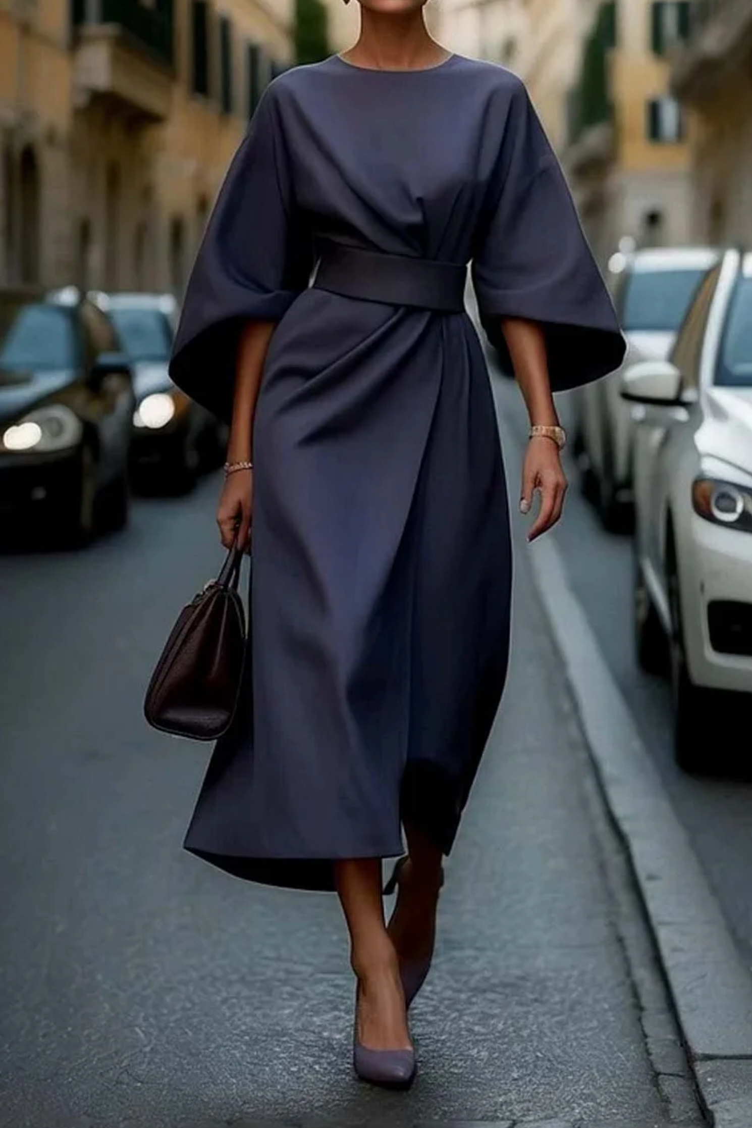 Keira™ | Kleid mit Weiten Ärmeln