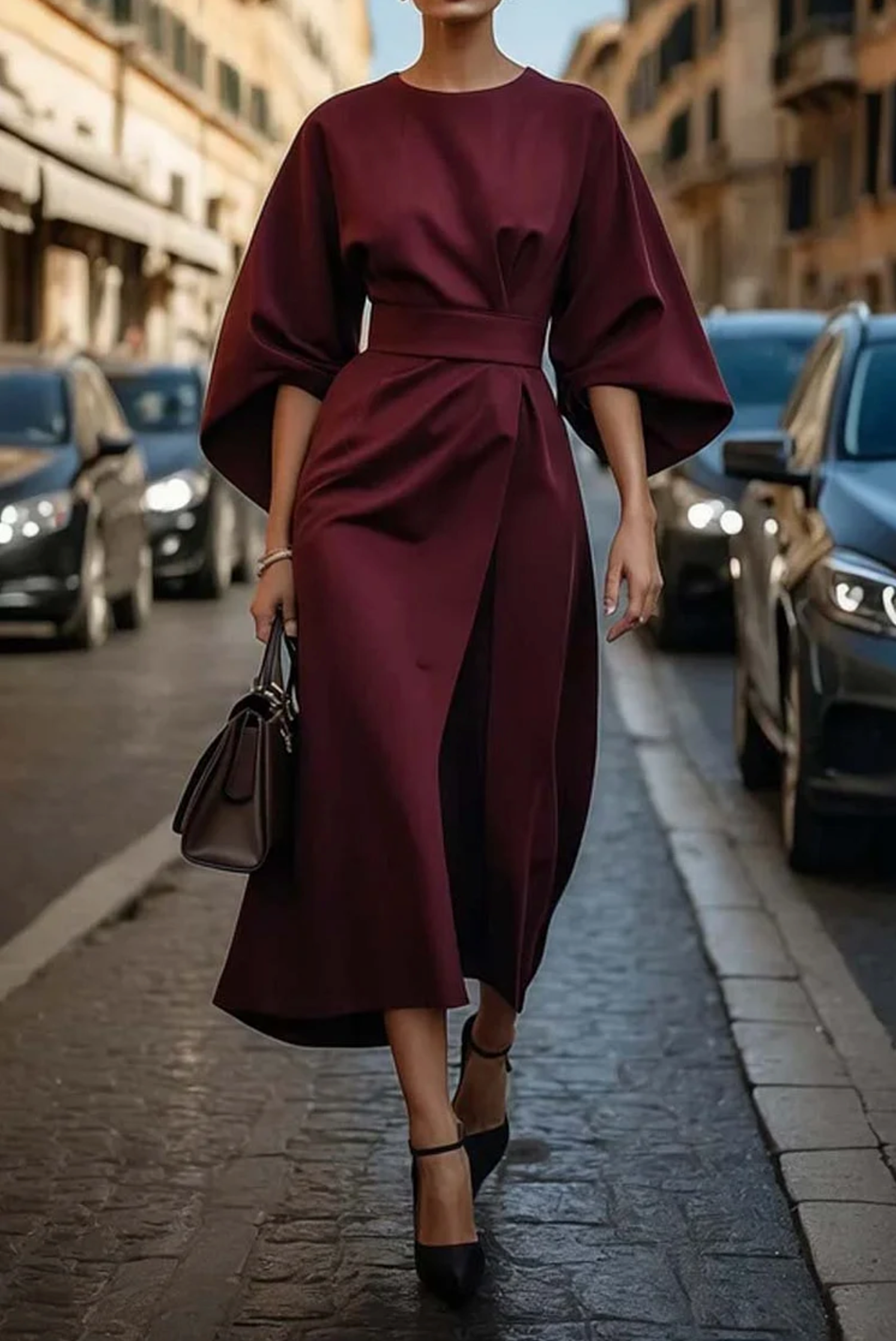 Keira™ | Kleid mit Weiten Ärmeln