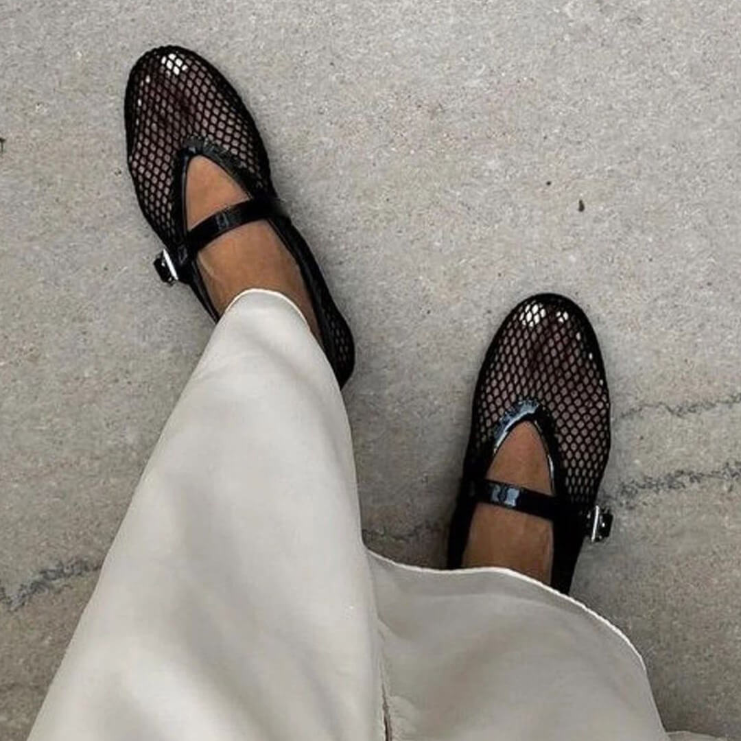 Margaux™ | Mesh Ballerinas