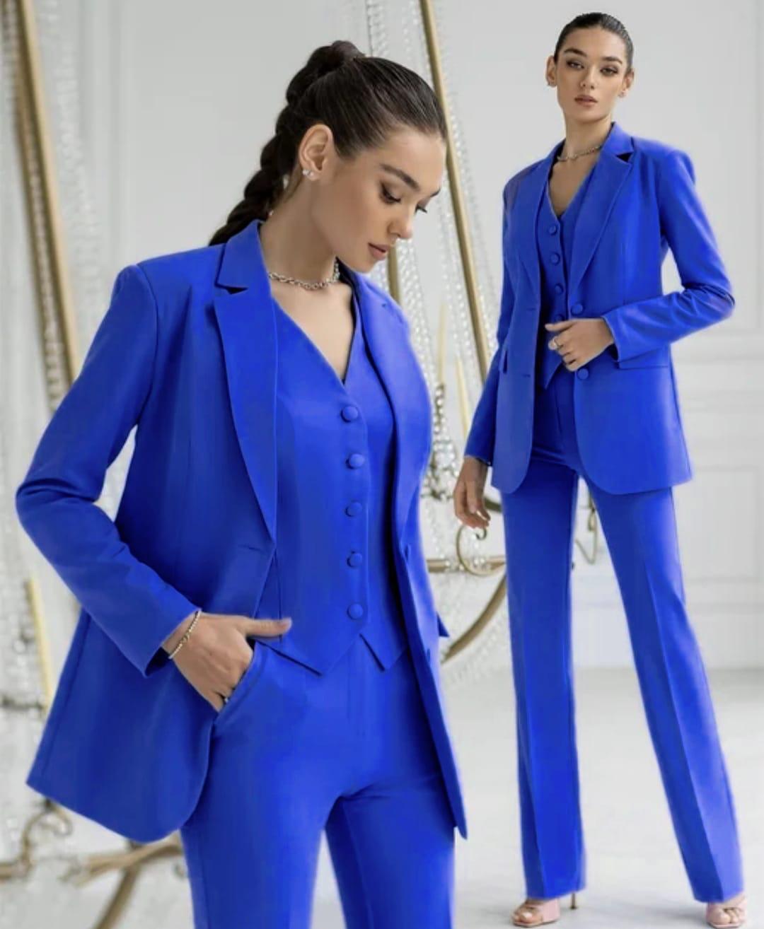 Selina™ | Eleganter 3-teiliger Hosenanzug