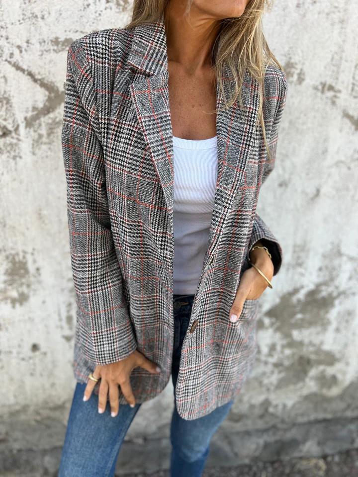 Mathilde™ | Klassischer Karoblazer
