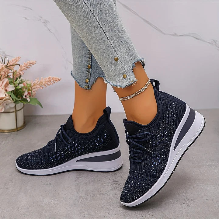 Marianne™ | Orthopädische Sneakers mit funkelnden Details