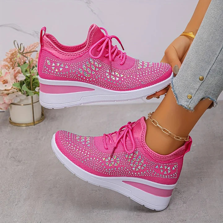 Marianne™ | Orthopädische Sneakers mit funkelnden Details