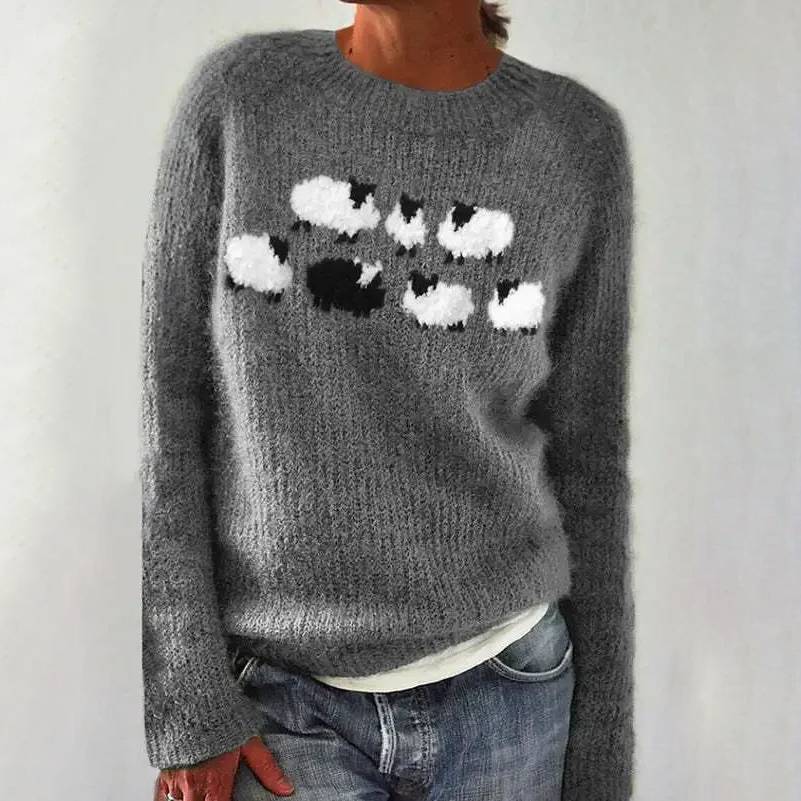 Lilou™ | Kuscheliger Schafpullover