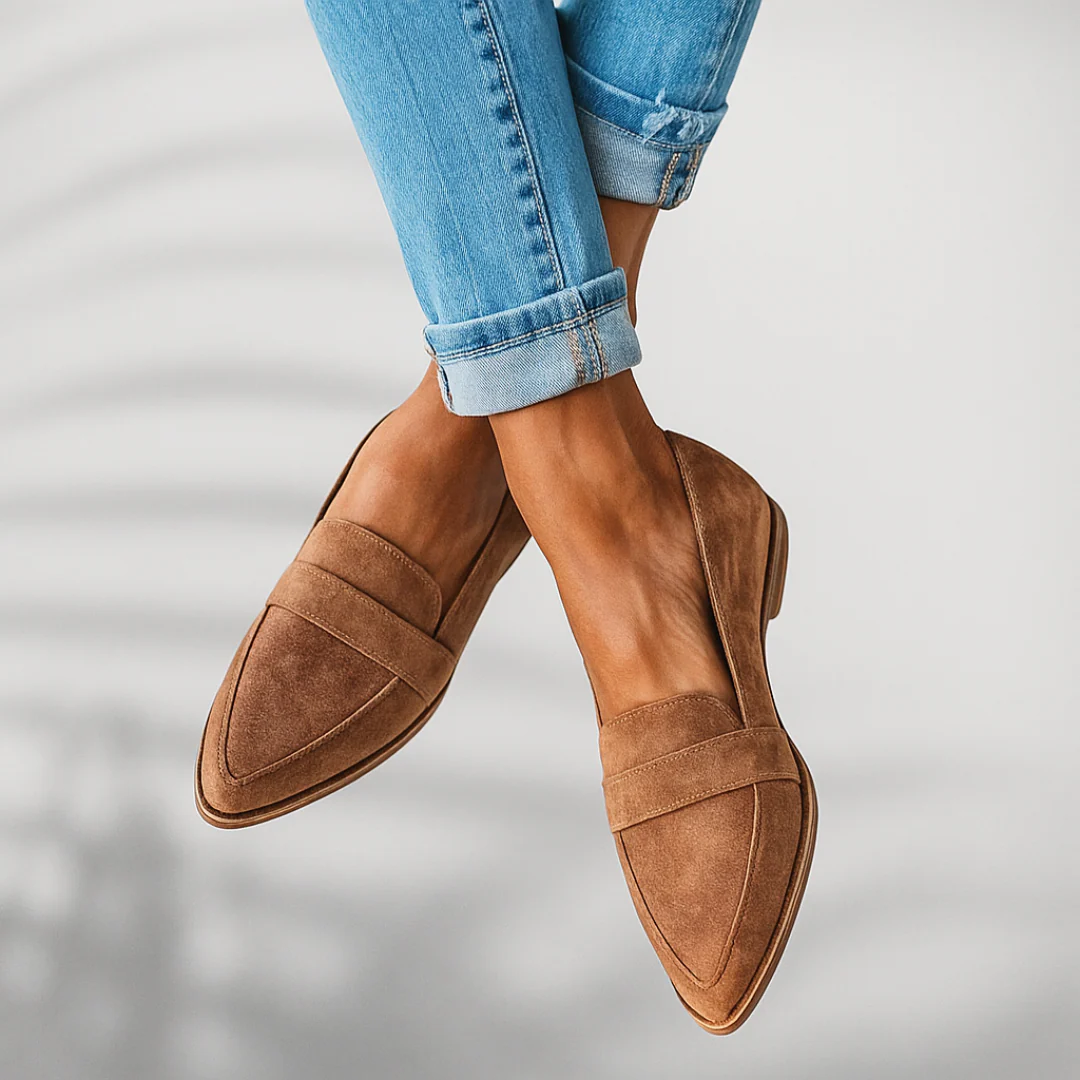 Rosa™ | Orthopädische Leder-Mokassins – Premium Edition