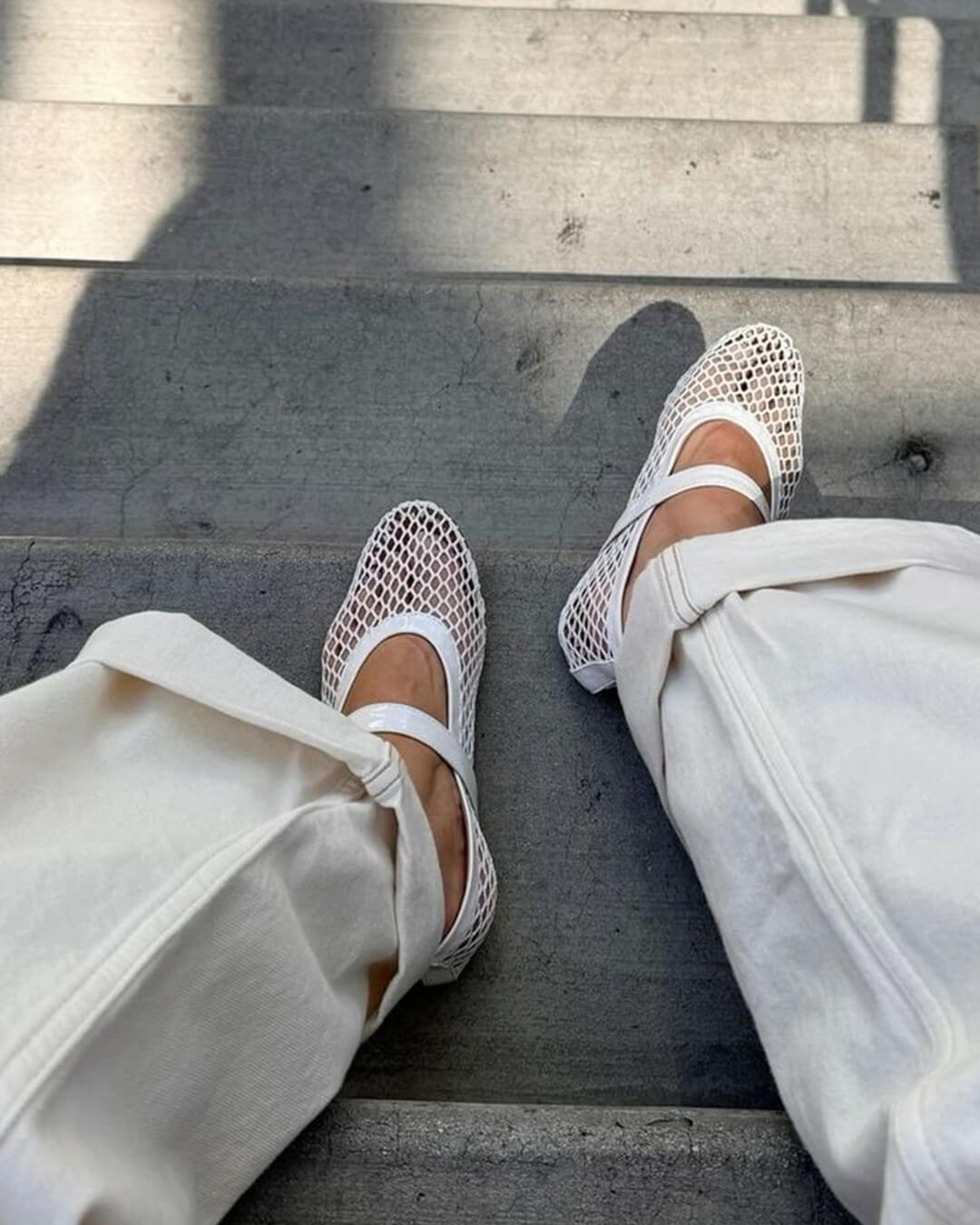 Margaux™ | Mesh Ballerinas