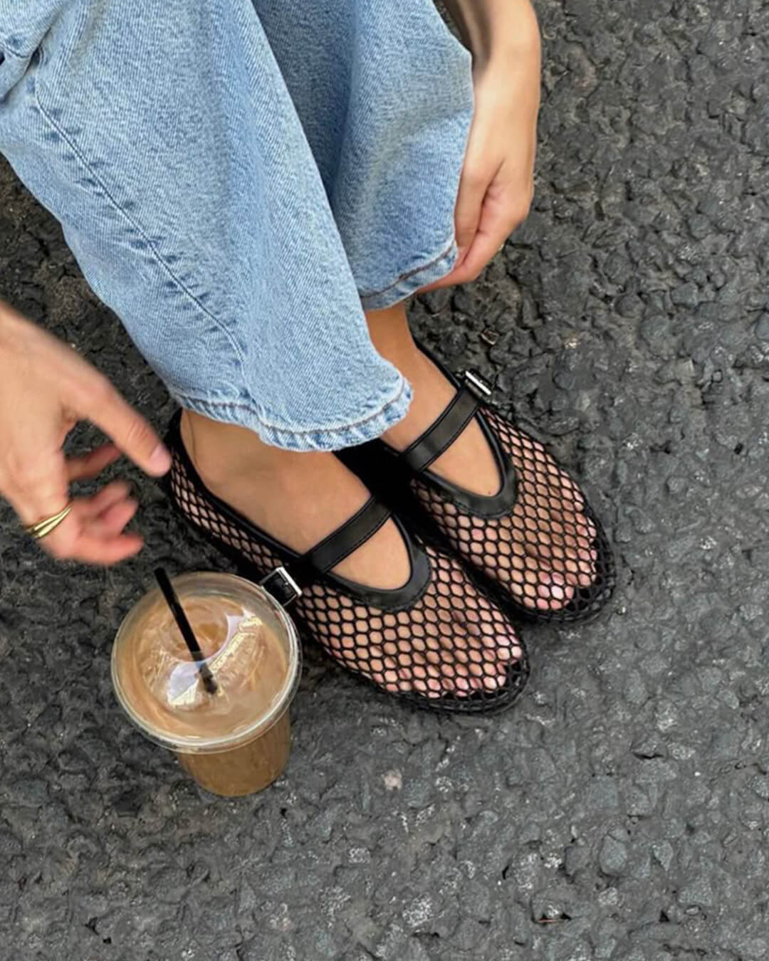 Margaux™ | Mesh Ballerinas