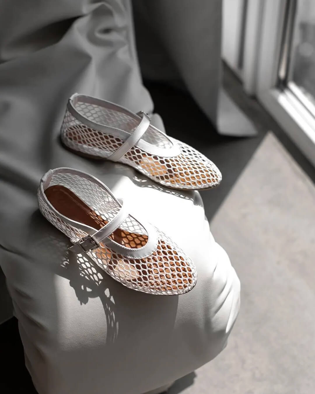Margaux™ | Mesh Ballerinas