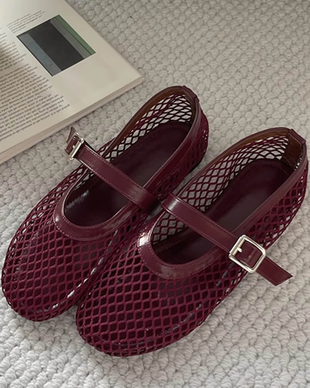 Margaux™ | Mesh Ballerinas