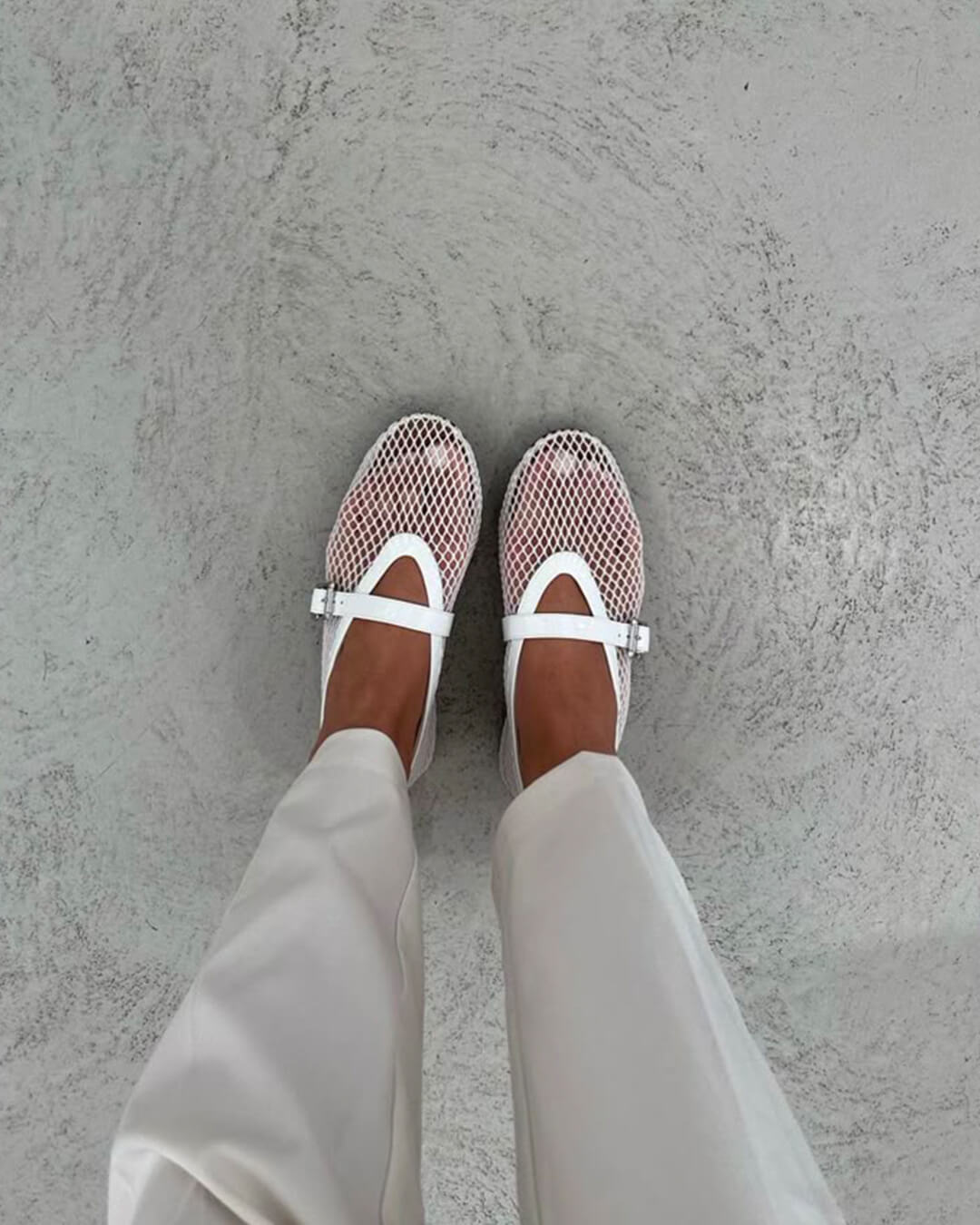 Margaux™ | Mesh Ballerinas