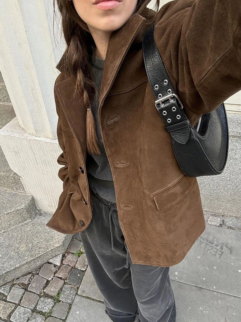 Matilda™ | Jacke aus Kunstwildleder