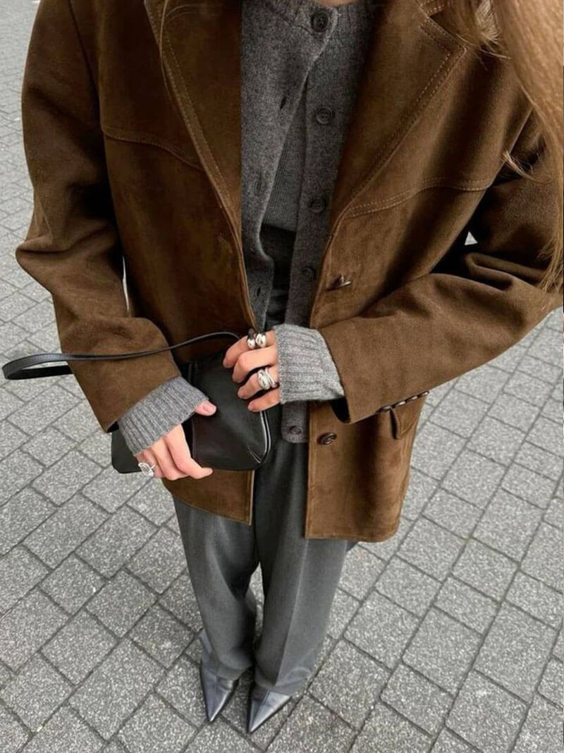 Matilda™ | Jacke aus Kunstwildleder