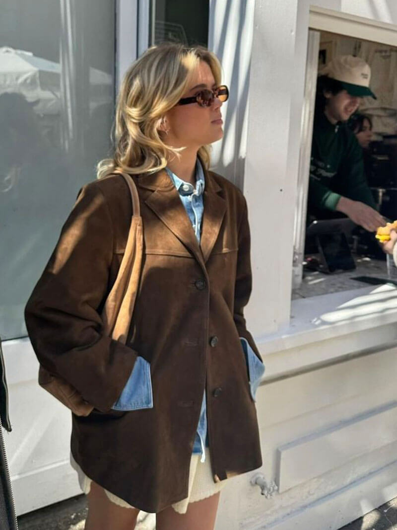 Matilda™ | Jacke aus Kunstwildleder