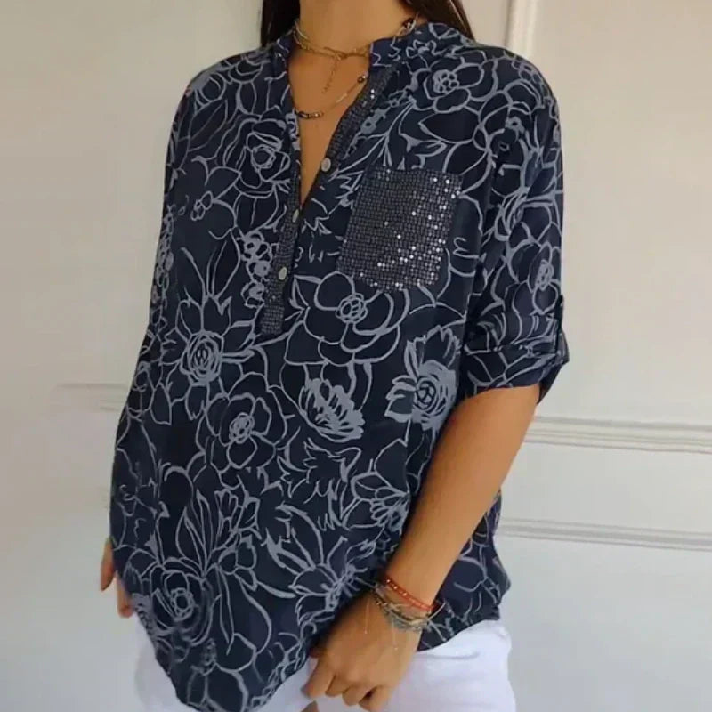 Katharina™ | Bluse mit Blumenprint